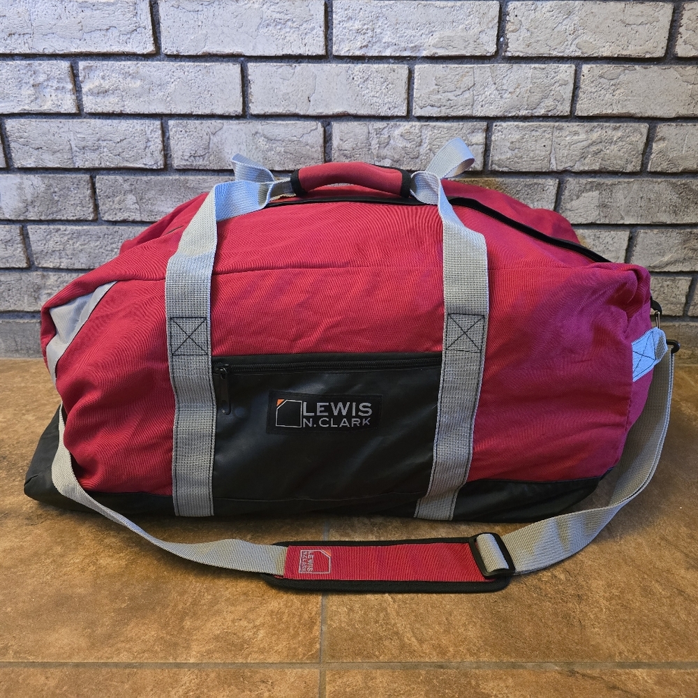 Red | LEWIS N. CLARK | Heavy Duty Duffle